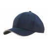Cap - mod. 4149:Navy, Polyester, White